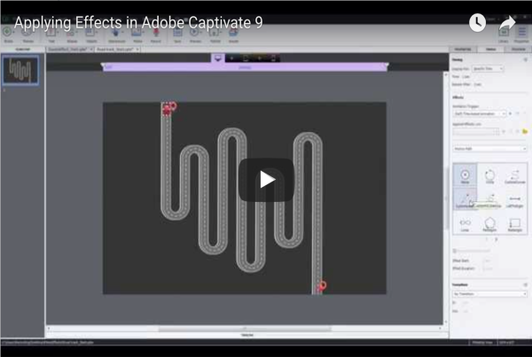 Applying Effects in Adobe Captivate 9