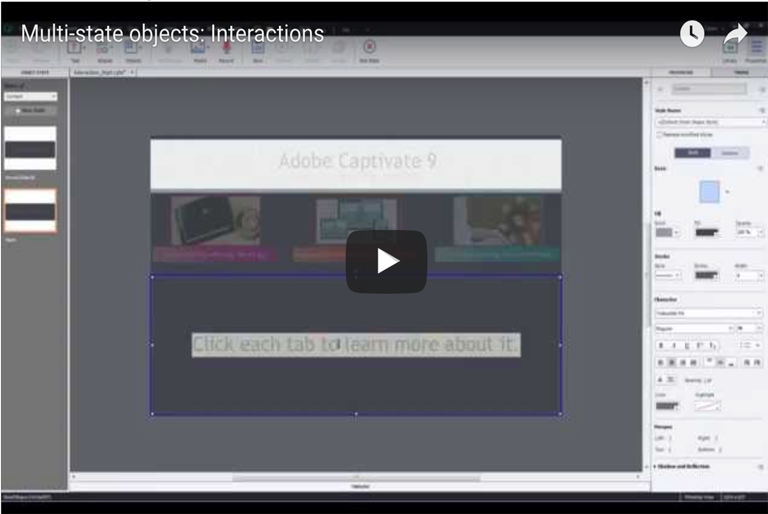 adobe captivate 9 tutorials